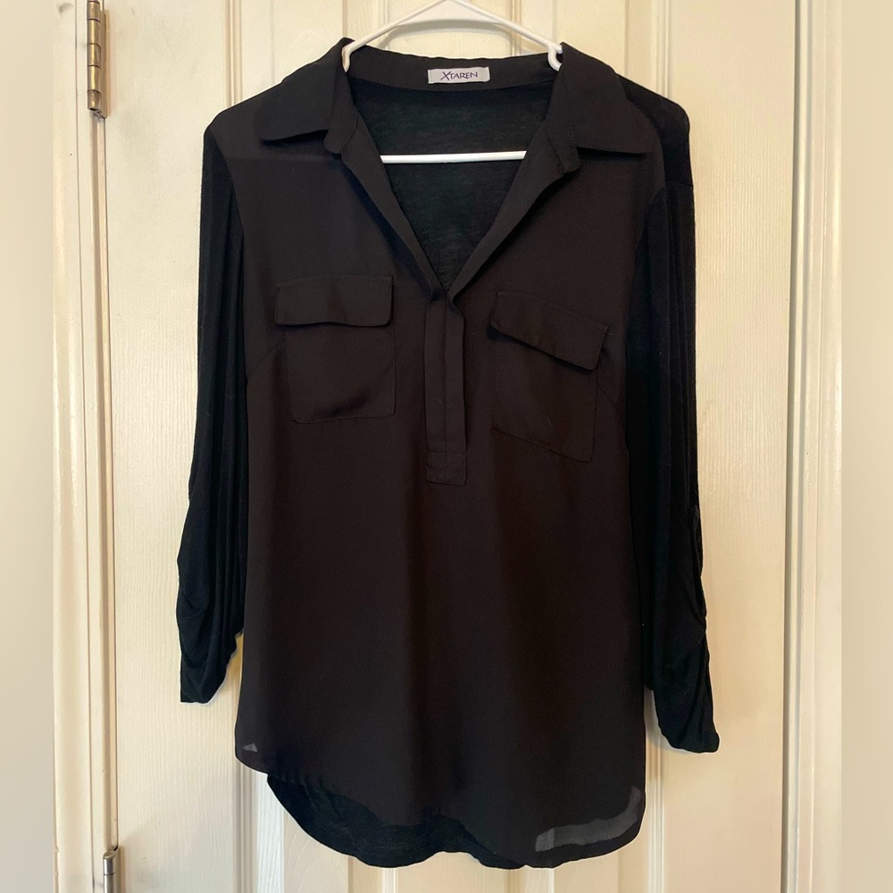Women’s Black Blouse